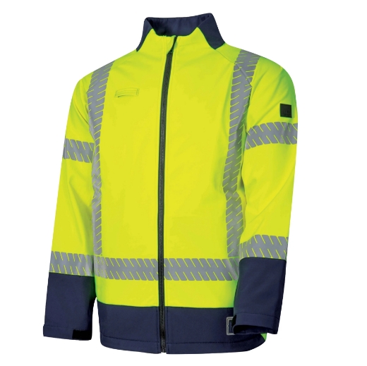 Picture of Bool-Workwear, Soft Shell Jacket, Fire Retardant, FR Tape, HRC 2, 8.6 cal/cm2